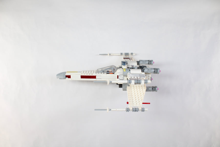 Wall Mount for LEGO® Star Wars X-wing Models 75273, 75149, 75102, 75218, &  75301 