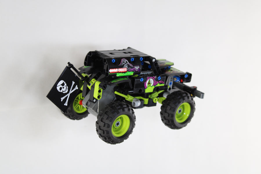 Lego Technic Monster Jam Grave Lego 42118 Istruzioni Hox3D Wall