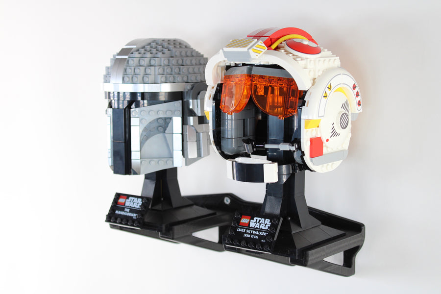 Wall mount for LEGO® Helmets & Gauntlets