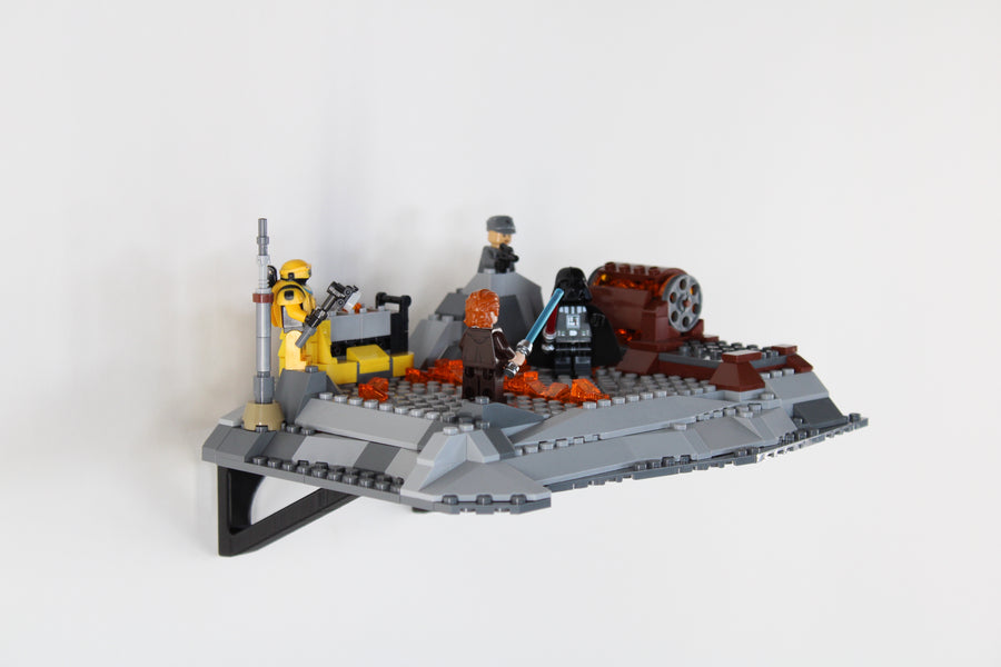 Wall Mount for LEGO® Star Wars™ 75334 Obi-Wan Kenobi™ vs. Darth Vader™