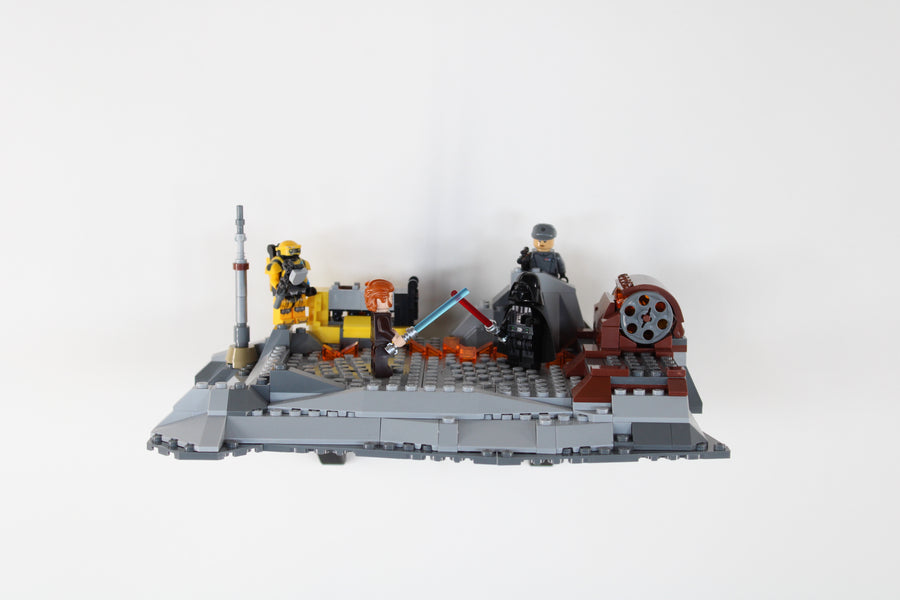 Wall Mount for LEGO® Star Wars™ 75334 Obi-Wan Kenobi™ vs. Darth Vader™